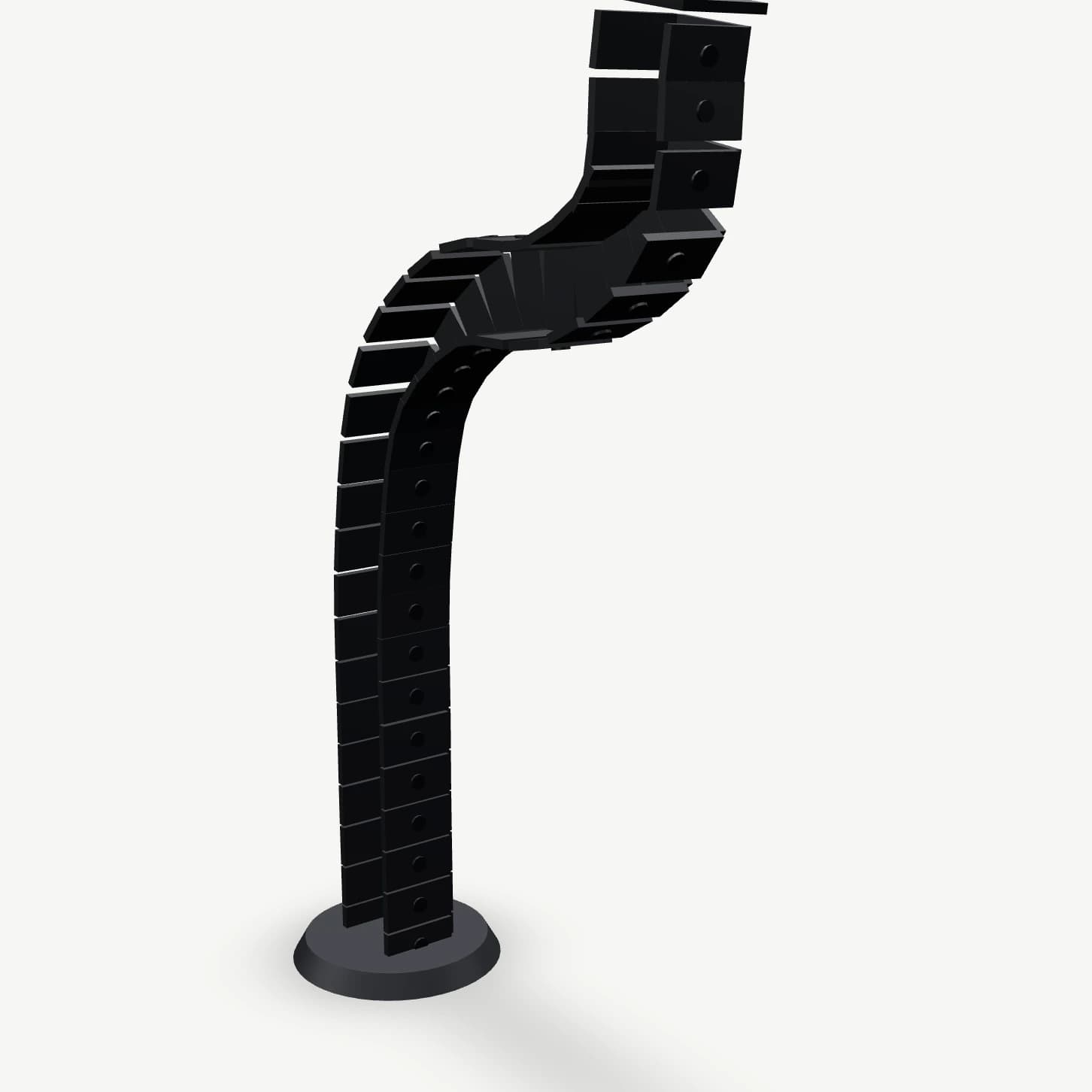 Cable spine in black