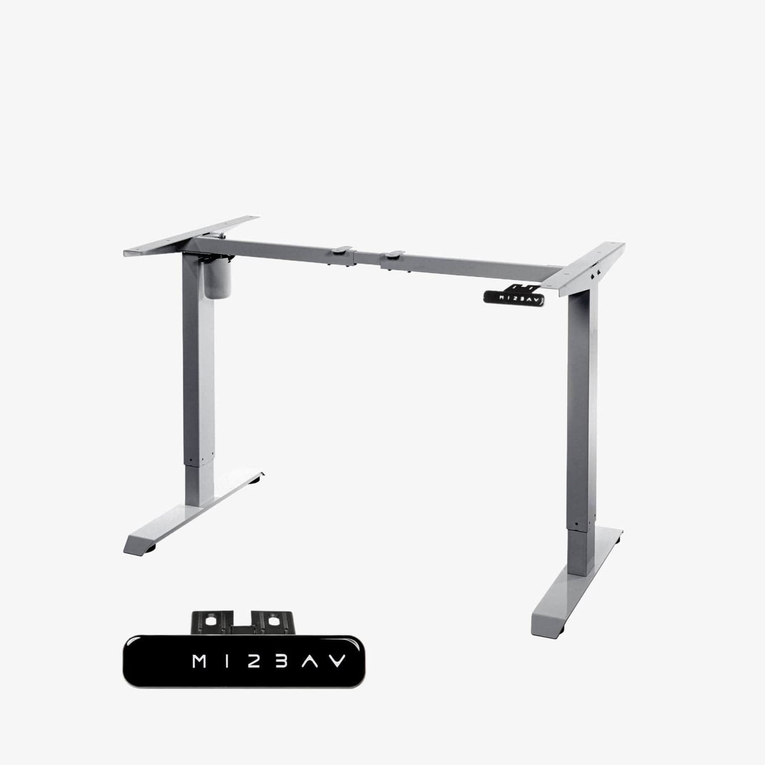Desko V1 standing desk frame in grey